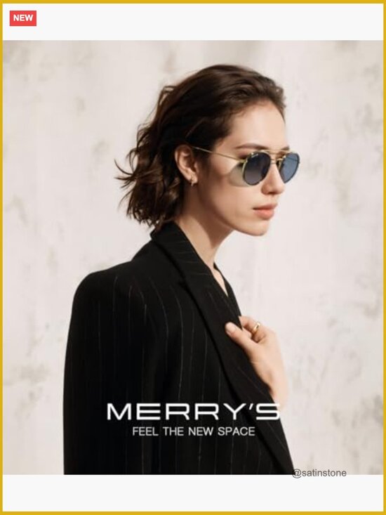 Retro Round Polarized Sunglasses - Unisex Double Bridge  display picture 1